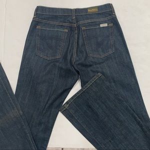 David Kahn Dark Wash Mid Rise Bootcut Jeans